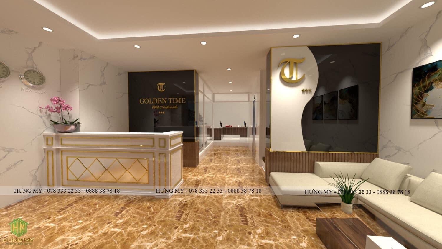 Thiết kế và thi công nội thất khách sạn - Công Ty TNHH Thương Mại Sản Xuất Xây Dựng Hưng My
